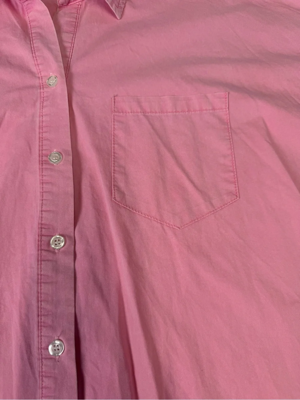 POL Pink Classic Oversized Joss Shirt - Lux Quality size Medium